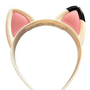 Dreamworks Pink and Black Cat Ear Headband